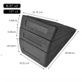 Miniatyrbillede 3 af 6: Squat Wedge Block Justerbar Non Squat Squat Rampe Dødløft Wedge Calv Båre Slant Bræt