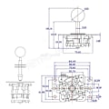 Pikkukuva 5 / 8: 2 Player Zero Delay Kit Mando Arcade Usb Encoder PC Rasberry