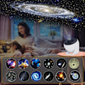 Miniatyrbilde 2 av 7: Stjerne   Projektor   Natt   Lys   Planetarium   Projektor   360% C2% B0