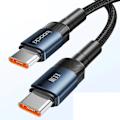 Miniatyrbild 1 av 8: 100W USB C Till Typ C kabel PD snabb laddning laddare kabel data sladd
