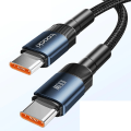 Miniatyrbilde 1 av 8: 100W USB C Til Type C kabel PD Rask lading lader kabel data ledning