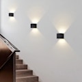 Miniatyrbillede 4 af 6: LED Intelligent Motion Sensor Væg lampe 6W Med batteri