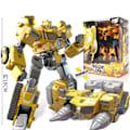 Miniatyrbillede 1 af 7: Mini Agent Panser bil Robot Kombineret Transformation Action Figur MiniForce X Autobots Mecha Deformation