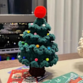 Miniatyrbilde 1 av 7: Hånd strikket julefest ferie jule tre pynt