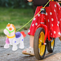 Miniatyrbild 2 av 5: Leker häst leksak gå elektrisk häst pojkar ponny leksak rolig elektrisk ponny häst leksak