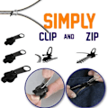 Miniatyrbild 6 av 8: 6 bitar Universal Instant Fix Zipper 3 Sizes Repair Kit