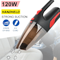 Miniatyrbilde 2 av 6: Super suging Våt/tørr Dobbeltbruk Håndholdt Bil Vacuum 120W 12V 5000PA for Bil Hjem
