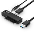 Pikkukuva 3 / 7: USB SATA Kiintolevy sovitin 2,5/3.5 Tuumaa HDD SSD Ulkoinen SATA Kiintolevy USB 3.0 kaapeli 12V/2A virta