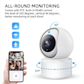 Miniatyrbild 4 av 6: 5MP IP WiFi Kamera Övervakning Säkerhet Baby Monitor Automatisk Mänsklig Spårning Cam Full Färg Natt Vision