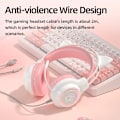 Miniatyrbillede 2 af 6: Cat Ear Gaming Hovedtelefoner Til PC Computer Gaming Headsets