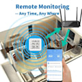 Miniatyrbild 7 av 8: Smart Temperatur Och Fuktighet Sensor APP Fjärr Monitor