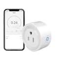 Miniatyrbillede 2 af 9: Smart Plug Mini US Power Outlet Socket 4400W Med Power Monitor Fjernbetjening Kontrol Kompatibel