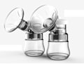 Miniatyrbilde 4 av 4: Elektrisk Bryst Pumpe Smart Bilateral Stor Sug Stille Automatisk Bryst Pumpe Enhet
