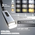 Pikkukuva 3 / 7: USB luku lamppu kaula kirja valo ladattava handsfree kannettava LED luku valo retkeilyyn korjaus valaistus