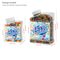 Miniatyrbilde 4 av 9: Perle formet krystall jord vann perler slam vekst gelé baller hydrogel vann voksende perler bryllups