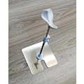 Miniatyrbillede 5 af 6: Rustfrit stål Stående Holder Dukker Tilbehør Universal Display Justerbar Stativ