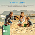 Pikkukuva 2 / 8: 2 In 1 WiFi Smart Plug Dual Outlet EU Smart Socket Remote Voice Control Support Alexa Google Home