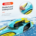 Miniatyrbillede 4 af 5: RC Båd Trådløs Elektrisk Lang Endurance Højhastighed Racing Båd 2.4G Speedbåd Vand Model Børn Legetøj