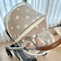 Miniatyrbillede 2 af 9: Sommer myggenet baby klapvogn klapvogn mygge insekt  net sikre spædbørn beskyttelse net klapvogn tilbehør