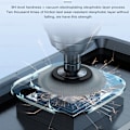 Miniatyrbild 6 av 6: 2 delar kamera skydd fodral till iphone 15 pro max härdat glas bak lins skydd