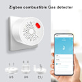 Miniatyrbillede 3 af 6: Wifi Natur Gas Sensor Brændbart Husstand Smart LPG Gas Alarm Detektor Lækage Sensor