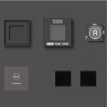 Miniatyrbild 7 av 7: Innovativ mini pedal tuner för kromatisk gitarr bas tuning HD LED Display Justerbar A4 omfång värde