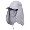 Miniatyrbillede 2 af 8: Fiskeri Kasket Udendørs Sport Vandreture Visor Hat UV Beskytter Ansigt Hals Betræk Fiskeri Sol Beskyttelse Kasket