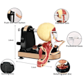 Miniatyrbild 9 av 9: Handvevad Multifunktionell Äppel Peler Machine Home Fruit Peeler Med Apple Slicer Corer Cutter