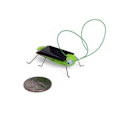 Miniatyrbillede 4 af 5: Sjov mini græshoppe sol legetøj børn udenfor sol energi energi græshoppe model legetøj