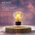 Miniatyrbillede 4 af 6: Magnetisk Levitation Lampe Kreativitet Flydende LED Pære
