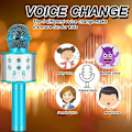 Miniatyrbild 6 av 7: Handhållen karaoke mikrofon för barn födelsedag jul gåvor för 8 9 10 11 år gamla pojkar flicka