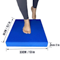 Miniatyrbilde 4 av 7: Yoga matte myk balanse pute skum treningspute sklisikker balanse pute pilates balanse brett