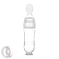 Miniatyrbillede 7 af 11: 90ML Sikker Nyfødt Baby Madring Flaske Småbørn Silicone Squeeze Madring ske Mælk Flaske Baby Træning Foder Mad tilskud
