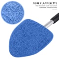 Miniatyrbillede 5 af 6: Bil forrude rens mikrofiber bil rude rengøring børste med vaskbar pude udtrækbart håndtag interiør udvendig bil vasker moppe