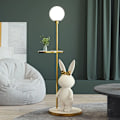 Miniatyrbild 2 av 11: Nordic Modern Kanin Bord LED Golv Lampa for Living barn Barn‘s rum