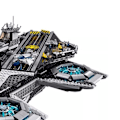 Miniatyrbillede 3 af 4: Helicarrier Model Aircraft Carrier Bygge Klodse Shield Serie Start Plan Bricks Legetøj