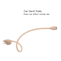 Miniatyrbilde 4 av 6: Elektret Kondensator Hodeslitt Headset Mikrofon 3,5 mm Jack TRS Låsing Mic