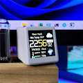 Miniatyrbilde 3 av 5: Vær stasjon 1,54 tommer LCD Digital skjerm elektronisk temperatur fuktighet monitor