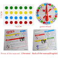 Miniatyrbild 6 av 7: Familj Fest Spel Twister Spel Inomhus Utomhus Leksaker Spel Twisting Kroppen För Barn