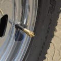 Miniatyrbilde 3 av 6: Universal Offroad Messing Dekk Deflatorer Kit Automatisk 6-30psi Dekk Dekk Trykk avlastningsventil