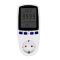Miniatyrbild 1 av 5: Professionell 220V Digital LCD Strömmätare Wattmätare Socket Watt Kwh Energi Mätning Uttag EU kontakt