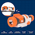 Miniatyrbild 4 av 5: Toy Gun Modified Delar for Nerf N-strike Elite Series Luffler Tail