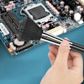 Miniatyrbillede 5 af 6: 10 In 1 tastatur rengøring børstesæt mini computer støv børste renser antistatisk til laptop rengøring værktøj