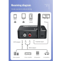 Miniatyrbilde 3 av 8: Profesjonell Digital til Analog Lyd DAC Konverter Adapter Digital SPDIF Optisk Toslink til 3,5mm AUX Jack RCA L/R Bluetooth 5 Audio Mottaker