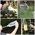 Miniatyrbilde 4 av 7: Camping Rensing Vann Filter Halm TUP Karbon Fiber Vann pose
