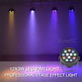 Miniatyrbillede 4 af 4: Mini Disco Lys 12X3W Led Par Rgbw Dmx Lyre Wash Party Stage Lighting Effect Stroboscope Beam