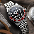 Miniatyrbillede 5 af 9: Ure Mænd' Luksus Sapphire Automatisk Mekanisk Ur 40MM rustfrit stål vandtæt ur