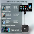 Pikkukuva 4 / 7: Langaton Carplay Dongle Muunna langallisesta langattomaksi android/iPhonelle Plug and Play
