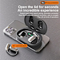 Miniatyrbillede 3 af 9: 3-i-1 AI Oversætter Earbuds 140 Sprog Støj Annullering Bluetooth 5.3 Headset