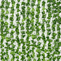 Miniatyrbilde 2 av 7: Best kvalitet 2,3M Ivy Grønn Faske Løv Garland Plante Vine Løvverk Hjem Dekor Plast Rotting Snor Vegg Dekorasjon Kunstige Planter